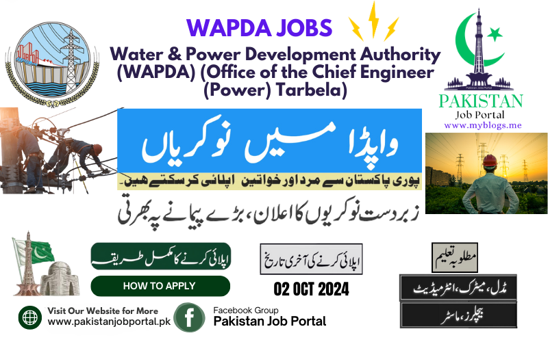 Jobs in WAPDA 2024