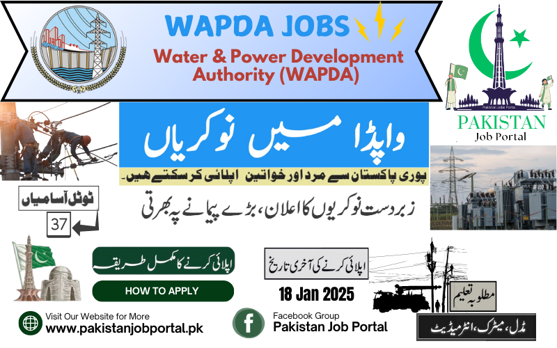 Career Opportunity in WAPDA 2025