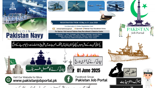 Join Pakistan Navy Short Service Commission Course 2025-B